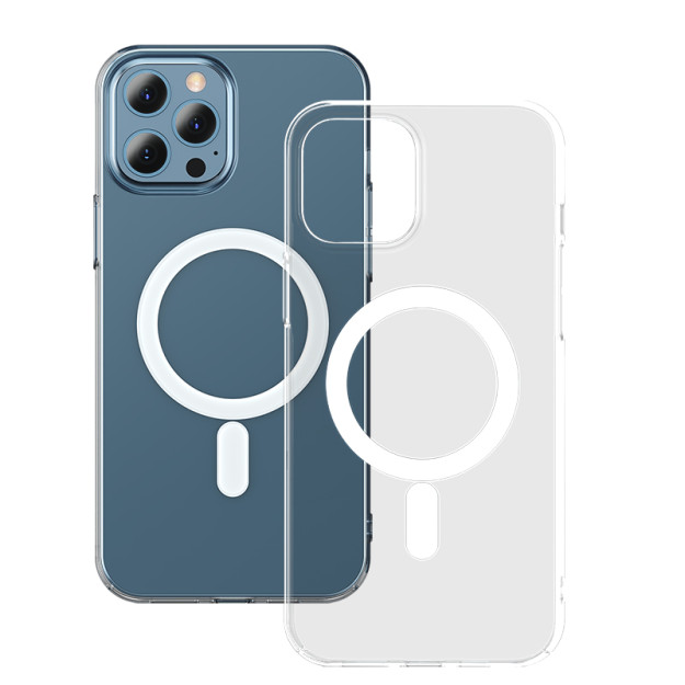 Чехол Baseus Crystal Magnetic для iPhone 12/12 Pro 6.1, прозрачный 44839