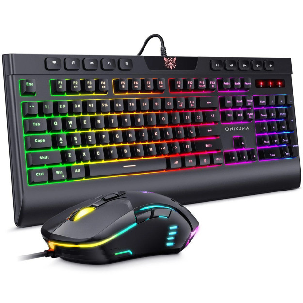 Onikuma G21 104 keycaps o'yin klaviaturasi va Cw902 47030 o'yin ergonomik sichqonchasi sp-phone47030