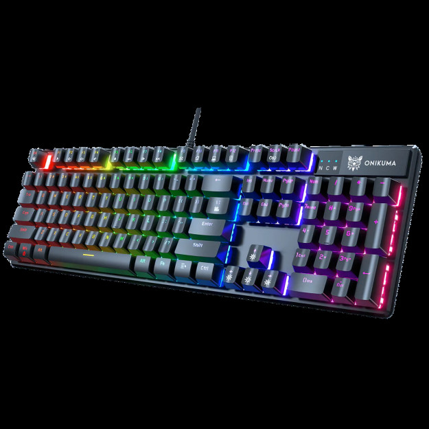 Проводная механическая игровая клавиатура ONIKUMA G27 с подсветкой 104 клавиш 46984