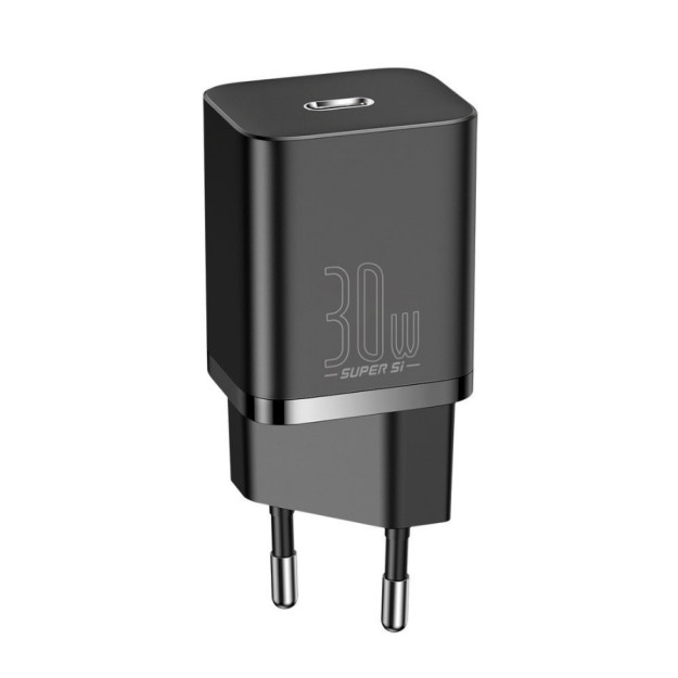 Сетевое зарядное устройство Baseus 30W EU Black CCSUP-J01 38845