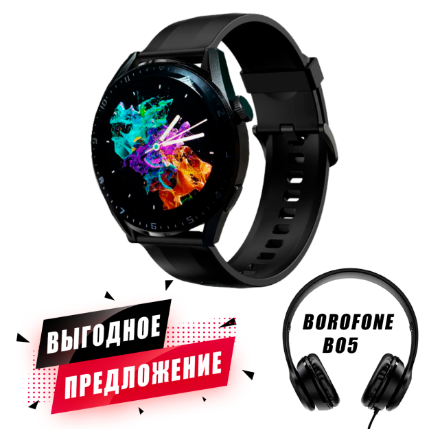 Ct3 PLUS + SmartWatch sovg'a sifatida Borofone Bo5 42028 simli eshitish vositasi sp-phone42028