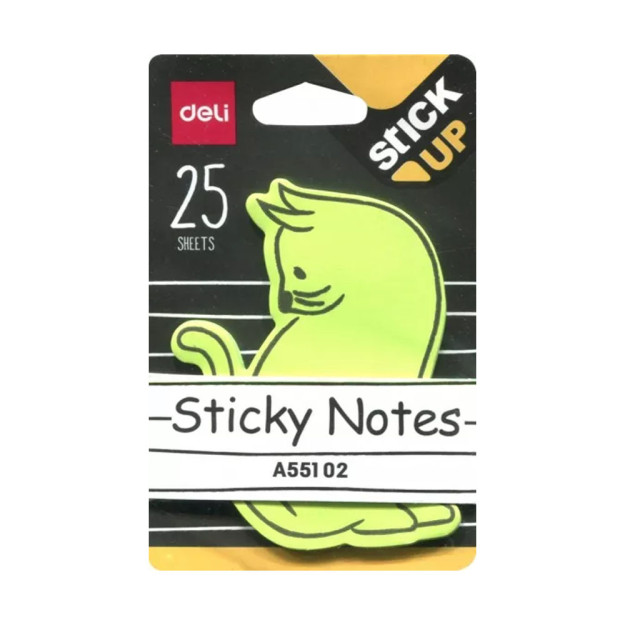 Qog'oz skuter. 76*76 25l. 55102 Deli o'lchamlari: 105x68x3 mm 04865
