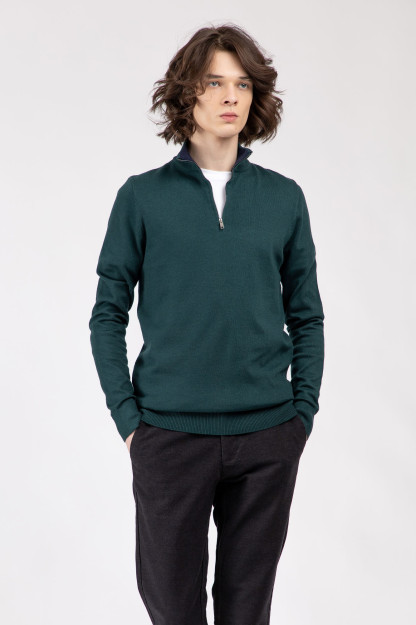 Jumper uzun yeng yashil L  AW22CA2N-29-11987