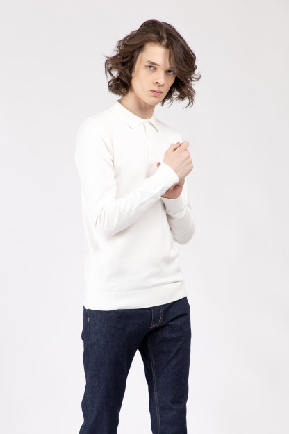 Джемпер длинный рукав White L AW22CA2N-29-12082