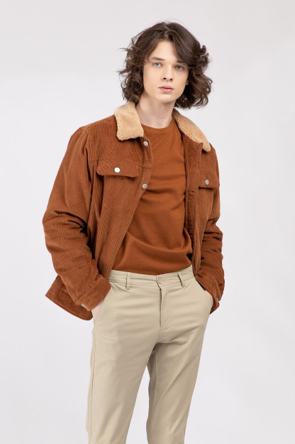 Куртка короткая длина Clay Brown XL AW22CA1N-12-11807