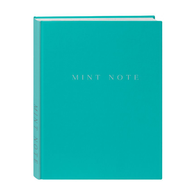 Mint Note. 215x11" yalpiz " sahifalari bilan zamonaviy daftar 65540