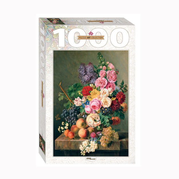 Мозаика "puzzle" 1000 "Букет" 91503 размер собранного изображения - 68*48 см;
