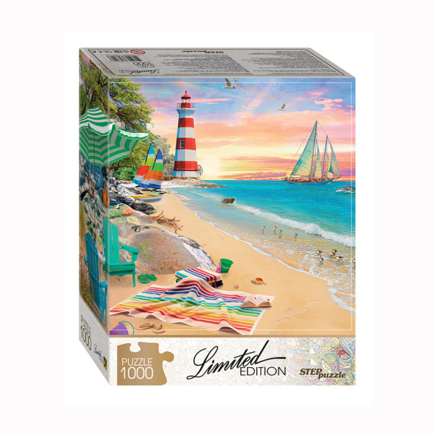 Мозаика "puzzle" 1000 "Маяк на закате" (Limited Edition) 98113 размер собранного изображения - 68 ? 48 см;
