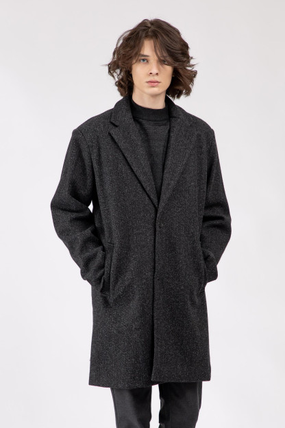 Пальто длинная длина Dark Grey 50 AW22CA1N-35-12308