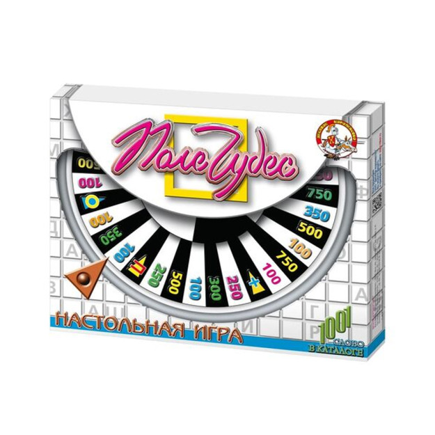 Поле Чудес (настольнаяя игра) 00154 01548 0,45x0,351x0,05 м