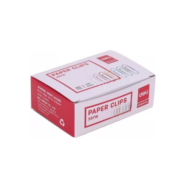 Qog'oz qisqichlari 33mm 100pcs (CV) Deli o'lchamlari: 50x70x25mm 97164