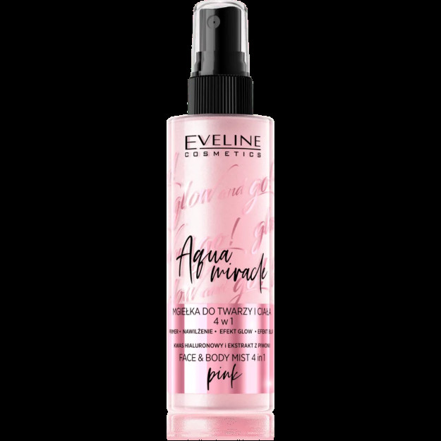СПРЕЙ-МИСТ ДЛЯ ЛИЦА И ТЕЛА AQUA MIRACLE PINK 3778