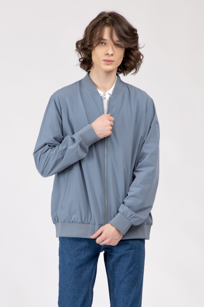 Windbreaker qisqa uzunligi moviy M AW22CA1N-27-11881