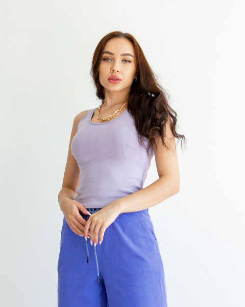 Lilac top Slim Fit S 2w4-875