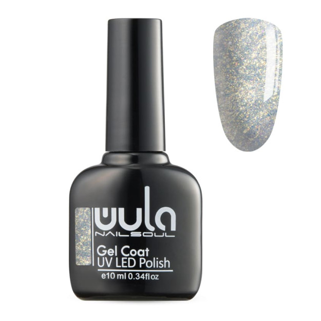 Wula nailsoul opal gel lak qoplamasi 10ml Opal gel palto ohang 441 / MChJ qora olmos / Rossiya 10ml 9994w