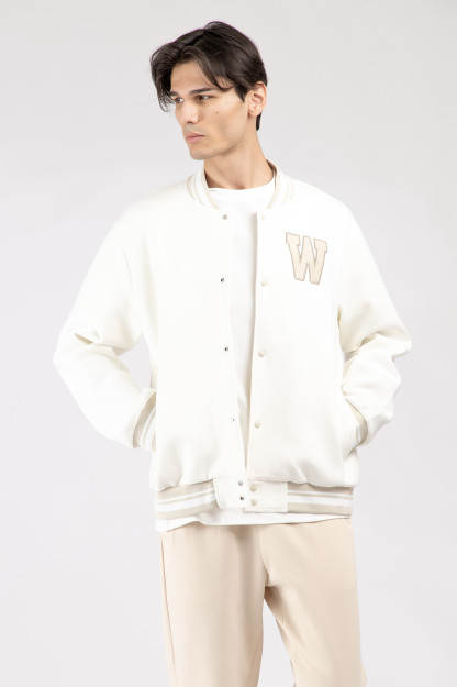 Windbreaker qisqa uzunligi oq XXL SS23CA1N-27-12372