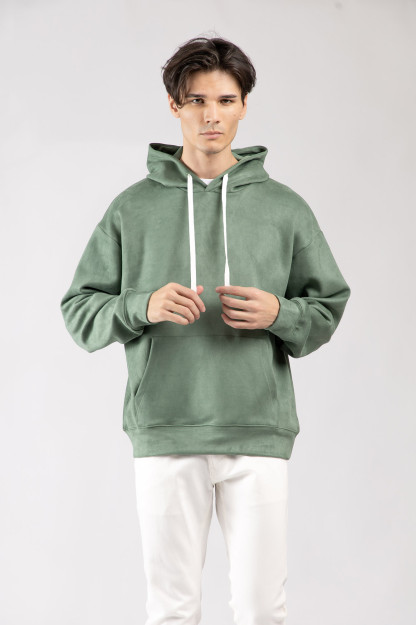 Толстовка короткая длина Green S SS23CA2N-2-12275