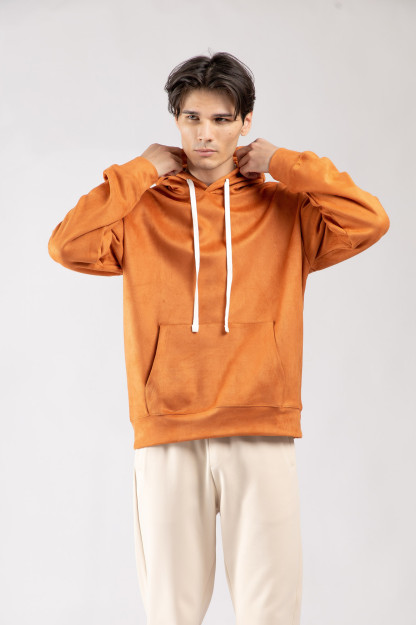 Hoodie qisqa uzunligi Orange L SS23CA2N-2-12275