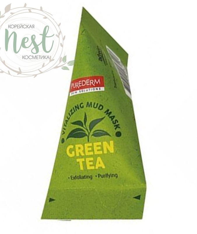 МАСКА ДЛЯ ЛИЦА С ЗЕЛЕНЫМ ЧАЕМ. GREEN TEA PURIFY SOOTHING MASK , АРТ.№DRL-1661 УТ-00006435