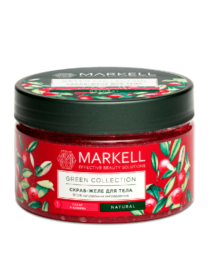 (MARKELL GREEN COLLECTION) TANA UCHUN SKRAB JELI SHAKAR VA KIZILCIK, 250ML УТ-00007779