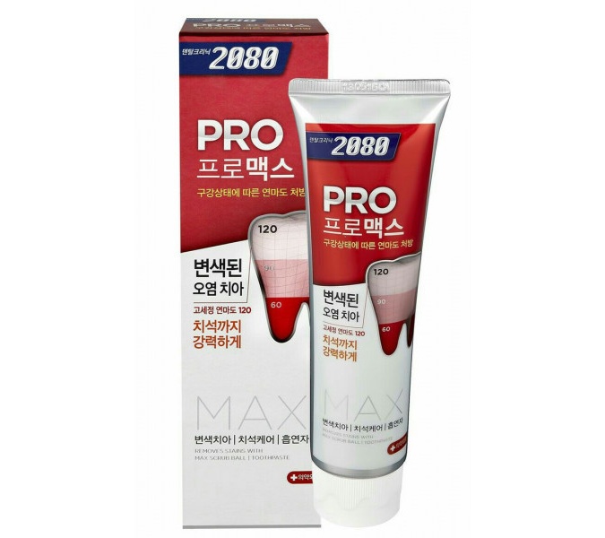 Tish pastasi 2080-Pro Max, kariesga qarshi, 125 gr.  УТ-00007130
