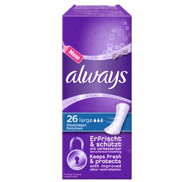 Ежедневные прокладки Always - Large, 26 шт. УТ-00003985