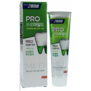 Tish pastasi 2080 - Pro Mild, sezgir tishlar va tish go'shti uchun, 125 gr. УТ-00007128
