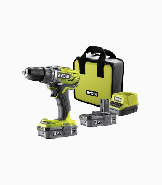 Ryobi r18dd3-220S 6757 simsiz burg'ulash va tornavida Brandtools6757