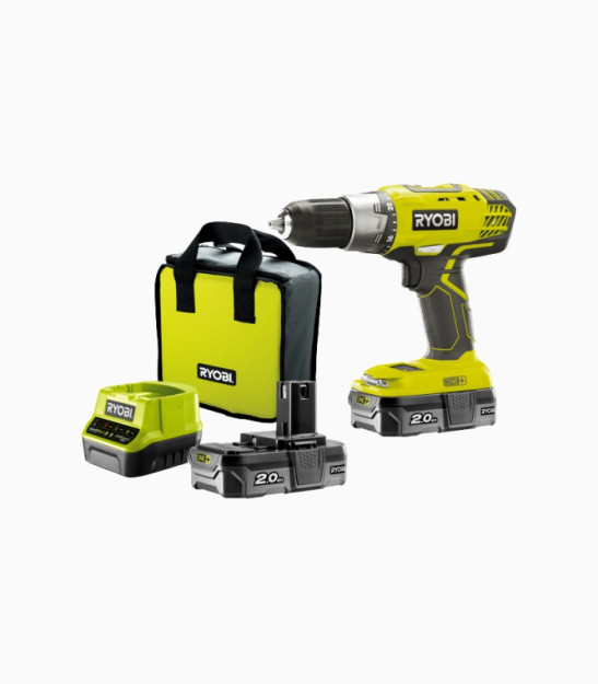 Ryobi r18ddp2-220S ONE+ 6761 simsiz burg'ulash va tornavida Brandtools6761