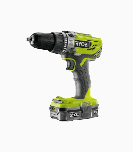 Ryobi r18pd3-120S 6764 simsiz burg'ulash va tornavida Brandtools6764