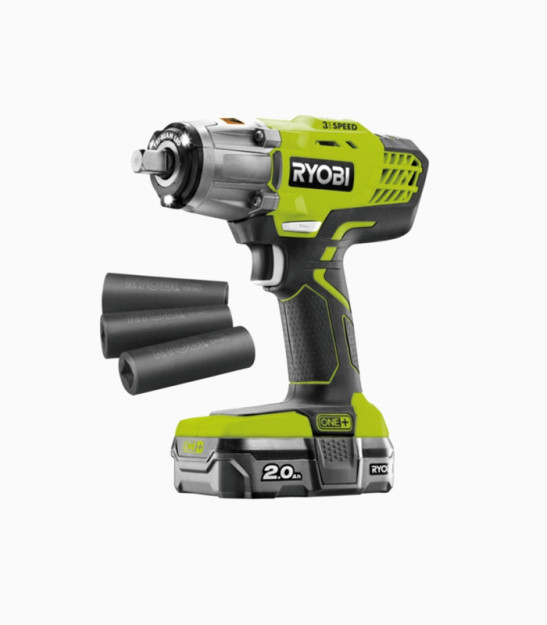 Аккумуляторный гайковерт Ryobi R18IW3-120S 7142