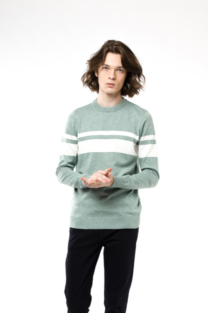 Jumper uzun yeng yashil XL  AW22CA2N-29-12128