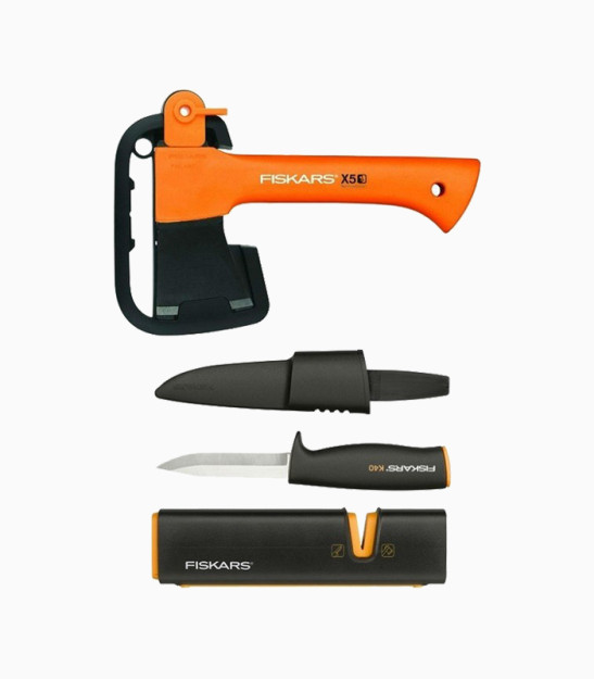 FISKARS to'plami: X5 universal bolta, K40 pichoq, xsharp charxlovchi (1057913) 19578 Brandtools19578
