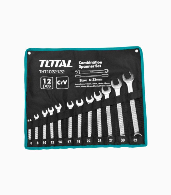 Total tht1022122 6586 asboblar qutisi Brandtools6586