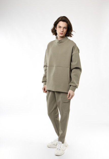 Triko Khaki S  AW22CA3S-24-12093