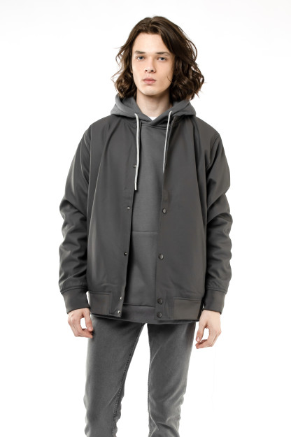 Windbreaker qisqa uzunligi Grey XL AW22CA1N-27-12075