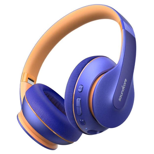 Simsiz quloqchinlar Anker Soundcore Life Q10 Ko‘k-To‘q sariq