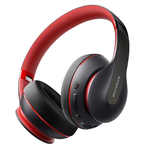 Беспроводные наушники Soundcore Life Q10 Чёрно-красный