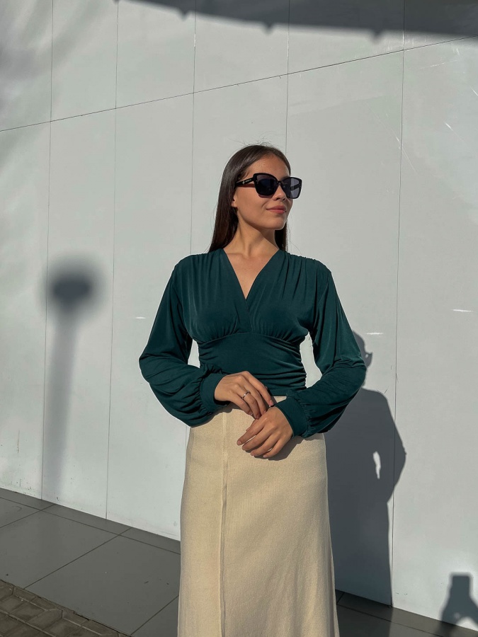 Bluza 6808 l yashil anaki