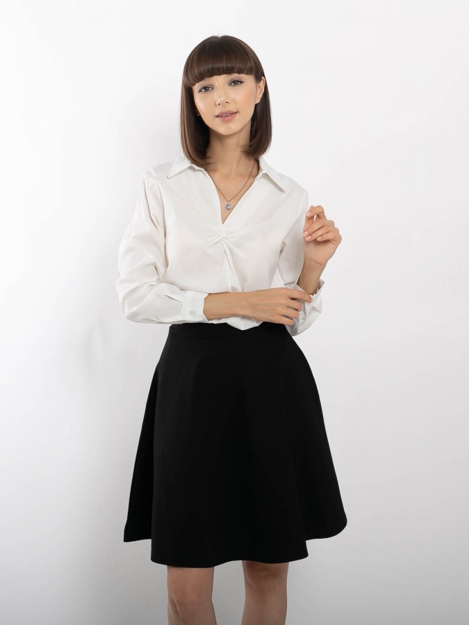 8910 freesize oq ko'ylak anaki