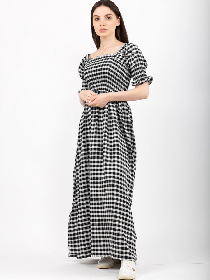 Plashli ko'ylak 00999 qora anaki