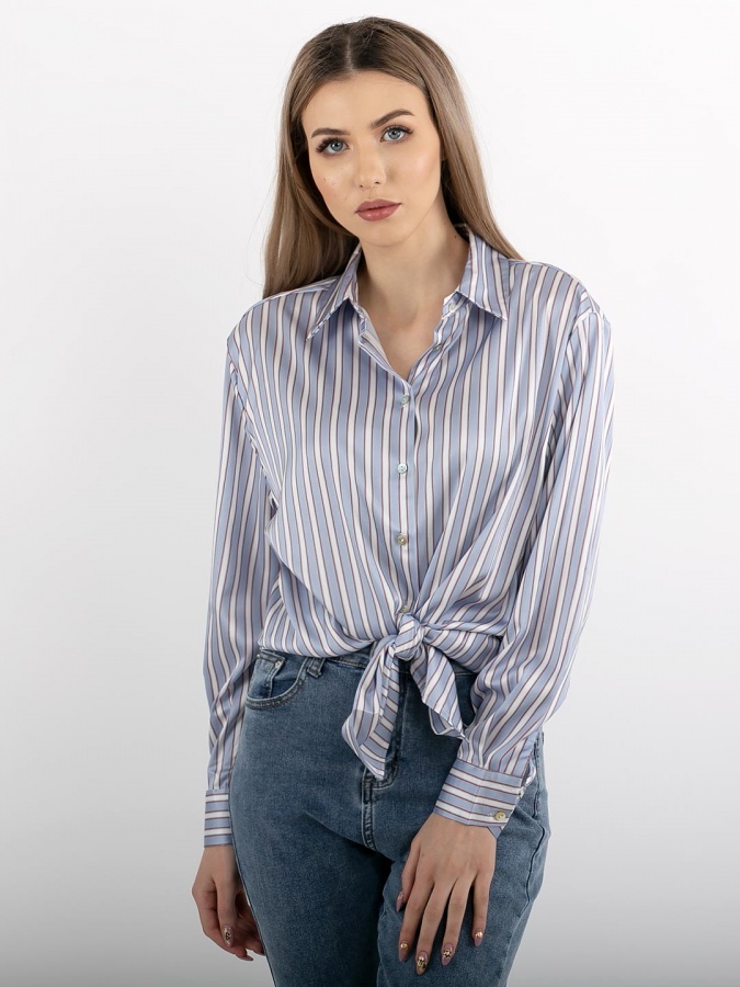 42630 XS chiziqli bluzka anaki