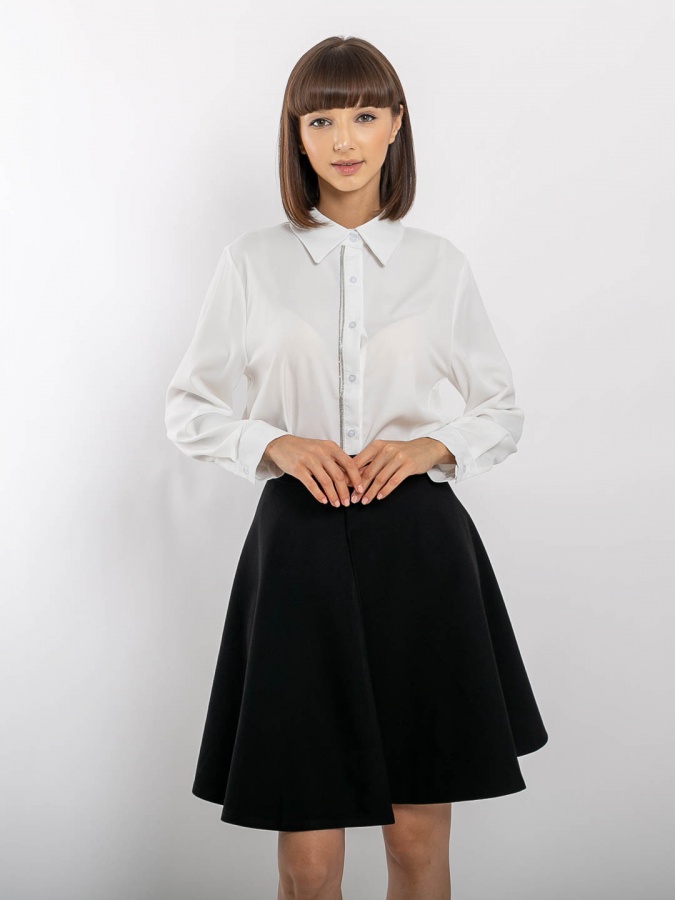 Ko'ylak 9903 freesize oq anaki