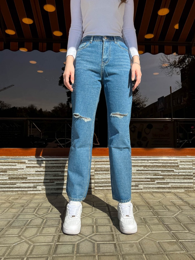 9022 L ko'k jinsi shimlar anaki