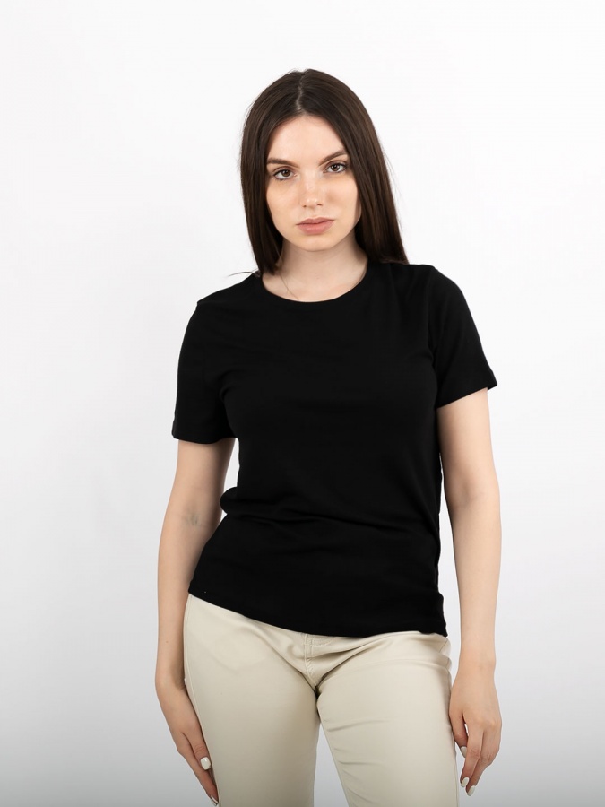 Футболка  22746 freesize черный