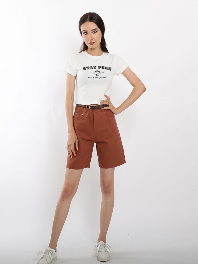 Shorts 9927 m jigarrang anaki