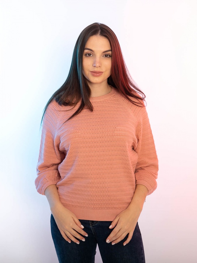 Кофта  5019 freesize розовый