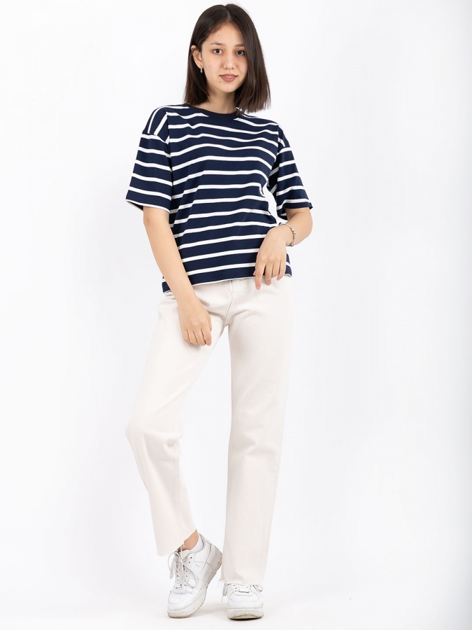 T-shirt strip 224894 moviy anaki