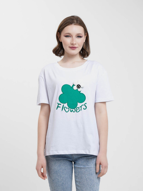 Футболка 0319 L белый