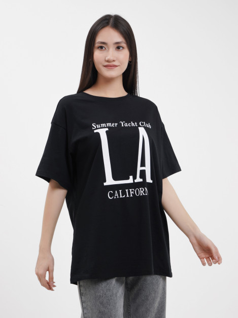 La 414 freesize futbolkasi qora anaki